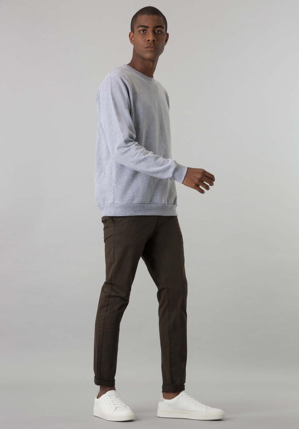 TIFFOSI CHINO SLIM FIT H 35 VERDE