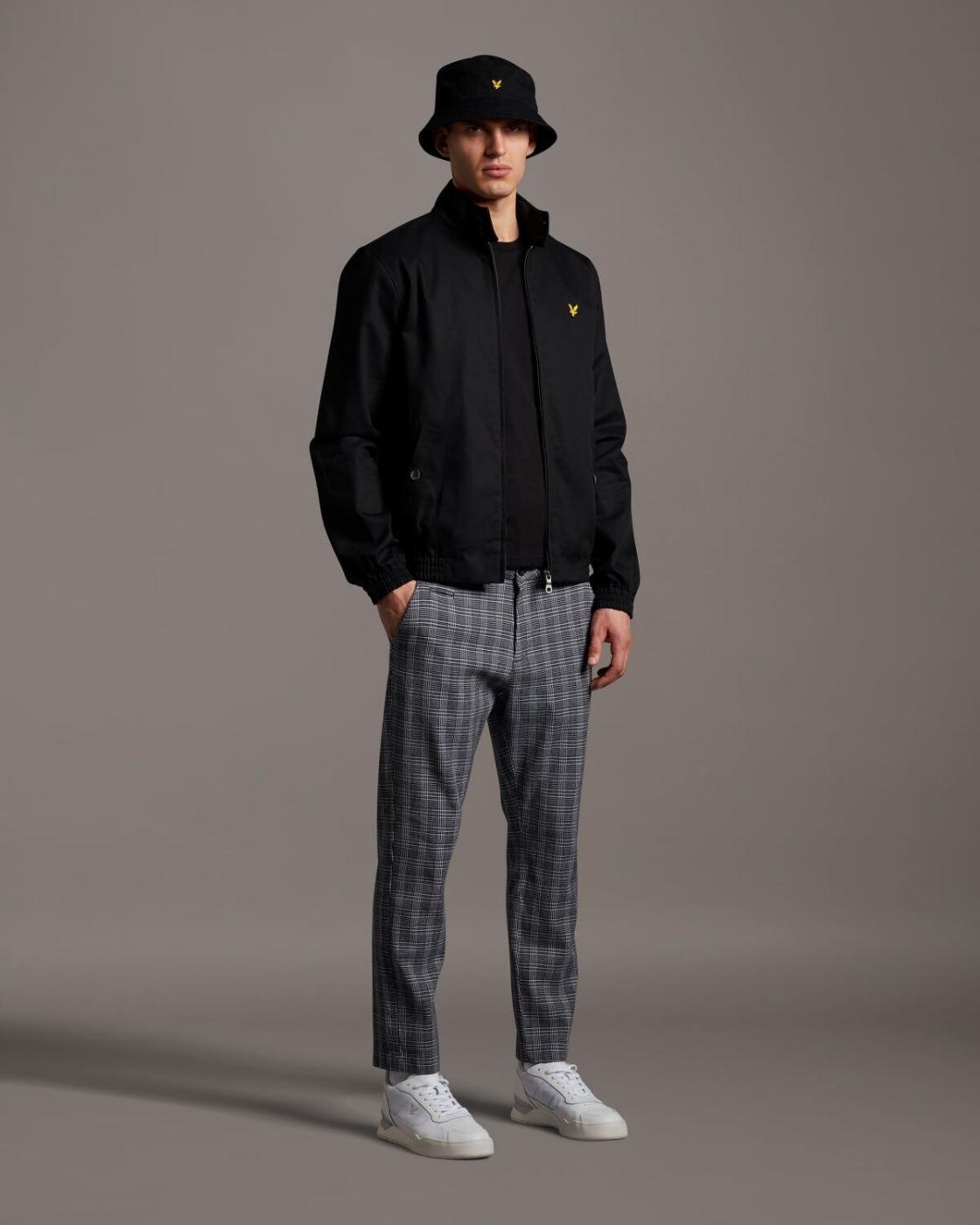 LYLE&SCOTT CAZADORA HARRINGTON NEGRA