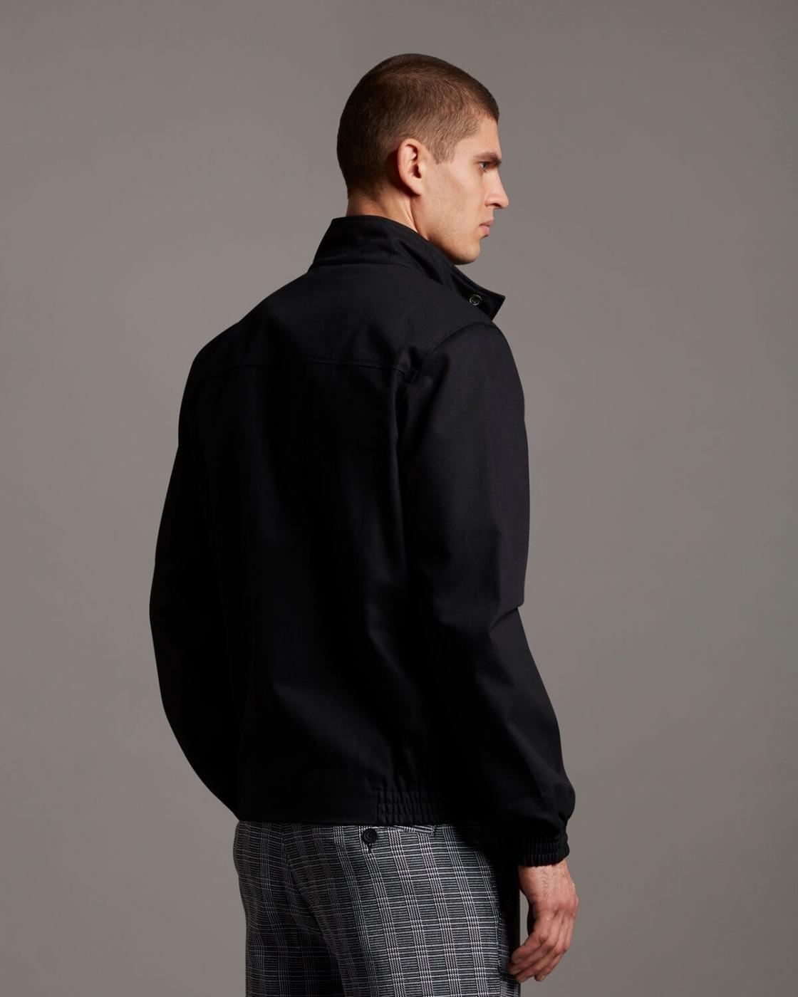 LYLE&SCOTT CAZADORA HARRINGTON NEGRA