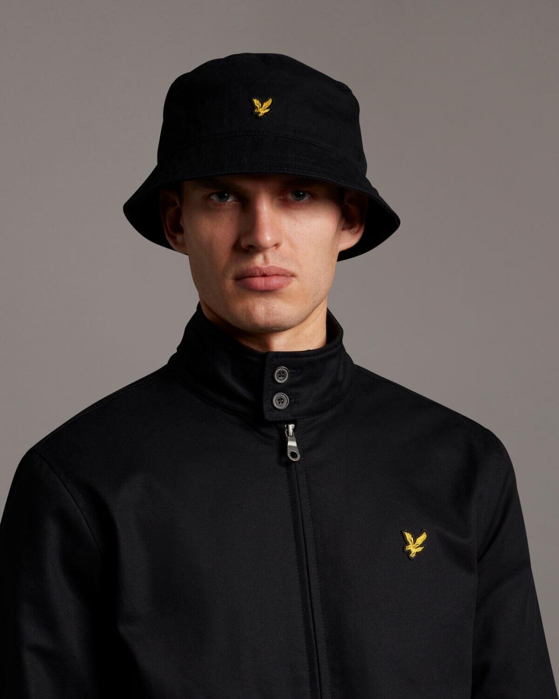 LYLE&SCOTT CAZADORA HARRINGTON NEGRA