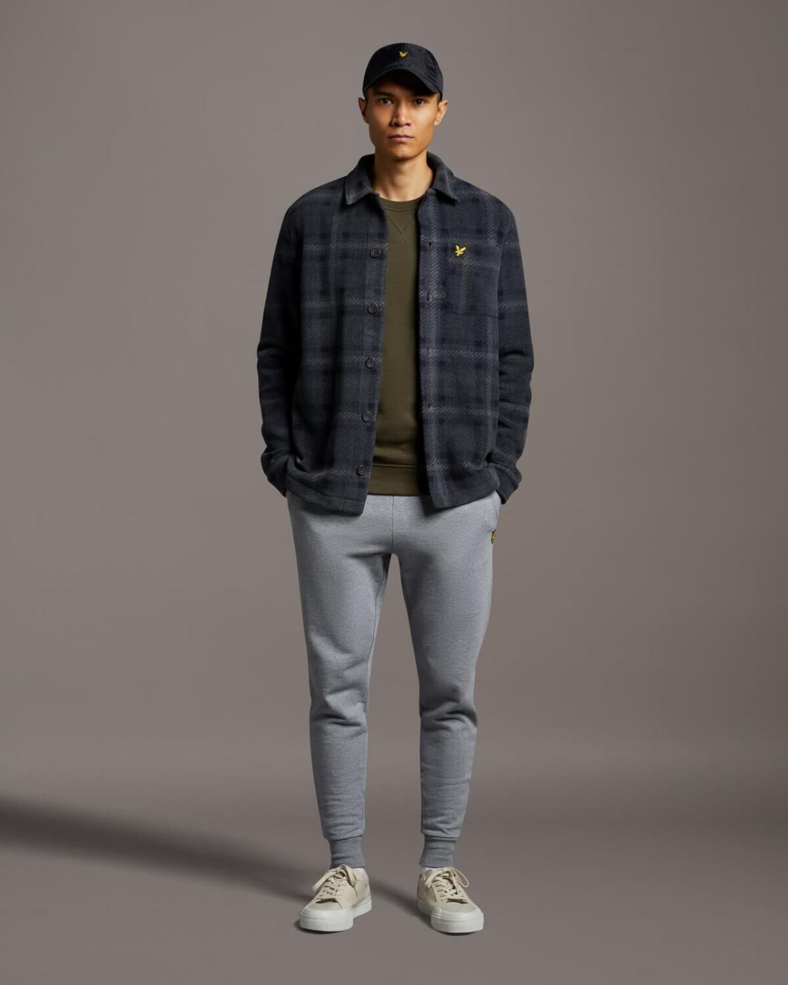 LYLE&SCOTT SUDADERA VERDE OLIVA