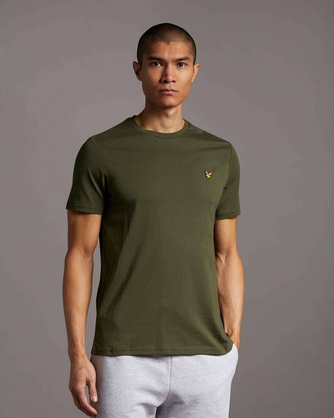 LYLE&SCOTT CAMISETA VERDE OLIVA