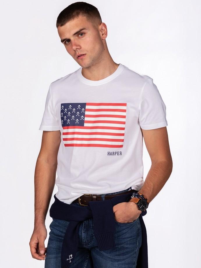 HARPER CAMISETA USA BLANCA
