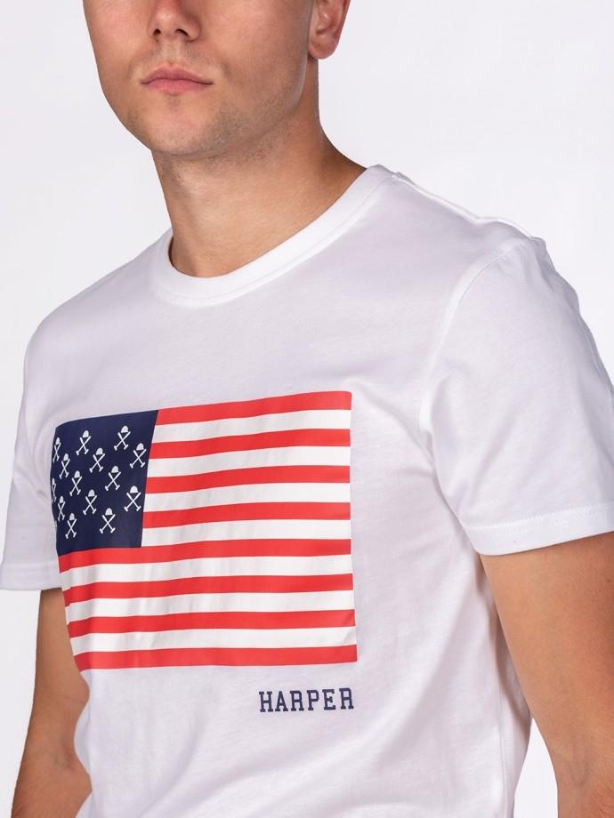 HARPER CAMISETA USA BLANCA