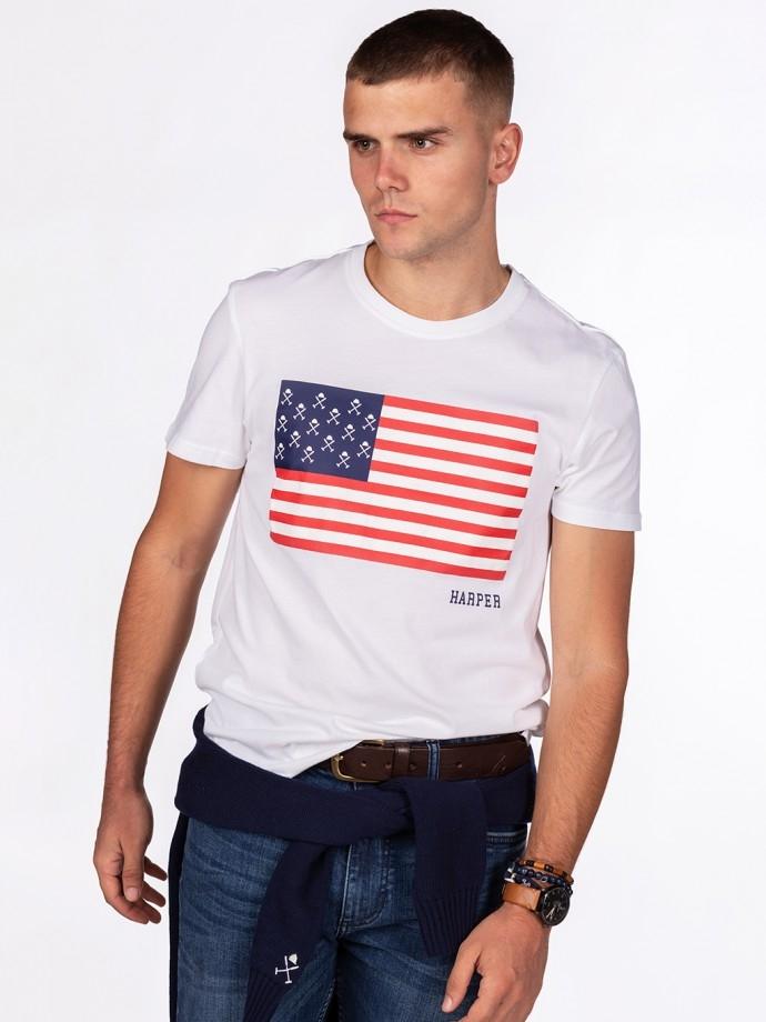 HARPER CAMISETA USA BLANCA