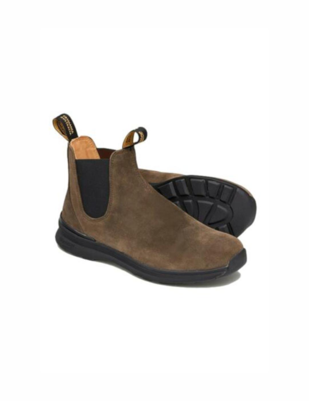 BLUNDSTONE BOTA ELASTIC SIDED ACTIVE RUSTIC BROWN