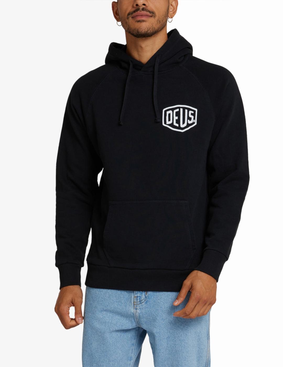 DEUS HOODIE IBIZA NEGRA