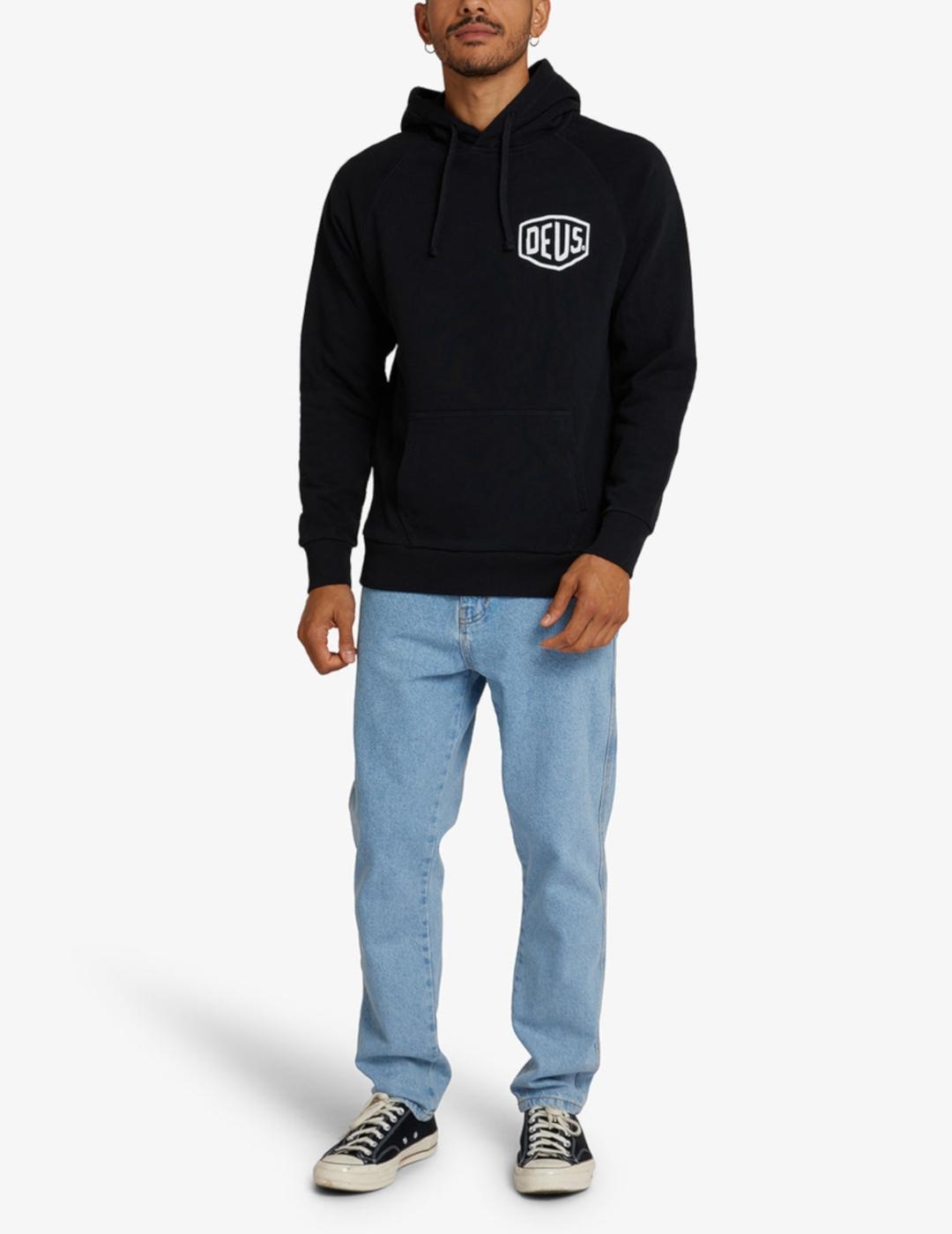 DEUS HOODIE IBIZA NEGRA