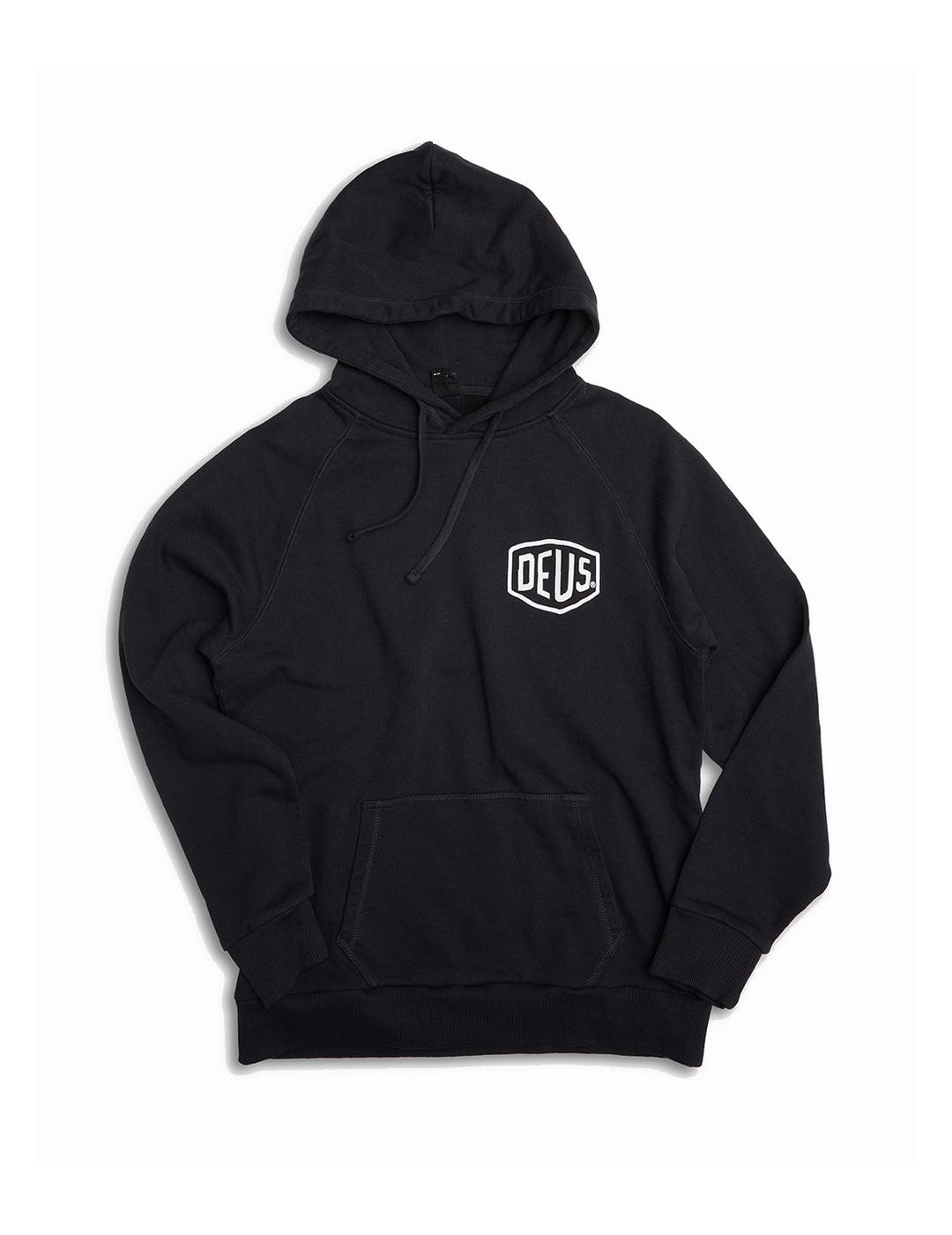 DEUS HOODIE IBIZA NEGRA