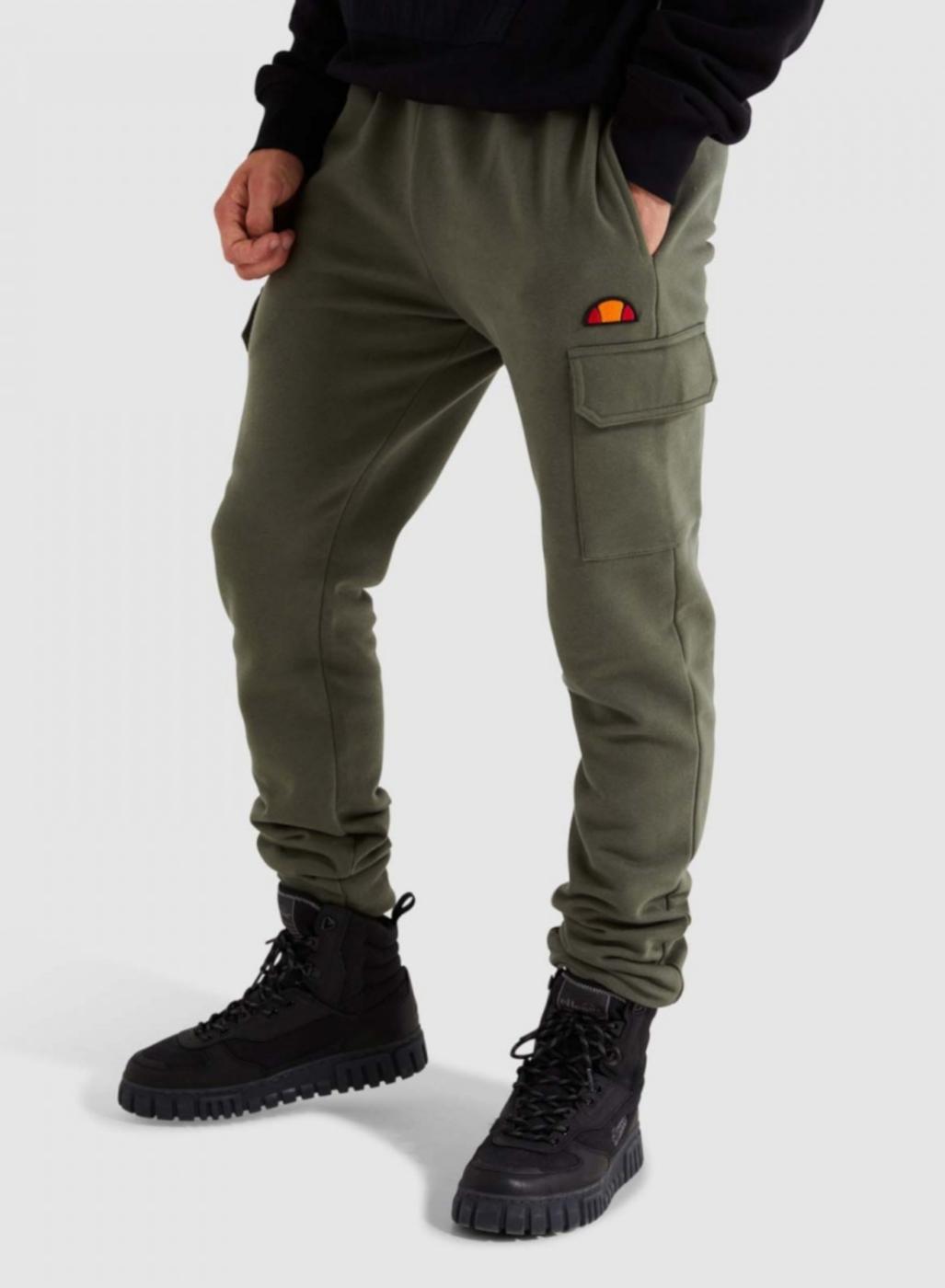 ELLESSE PANTALÓN CARGO LECLERC VERDE