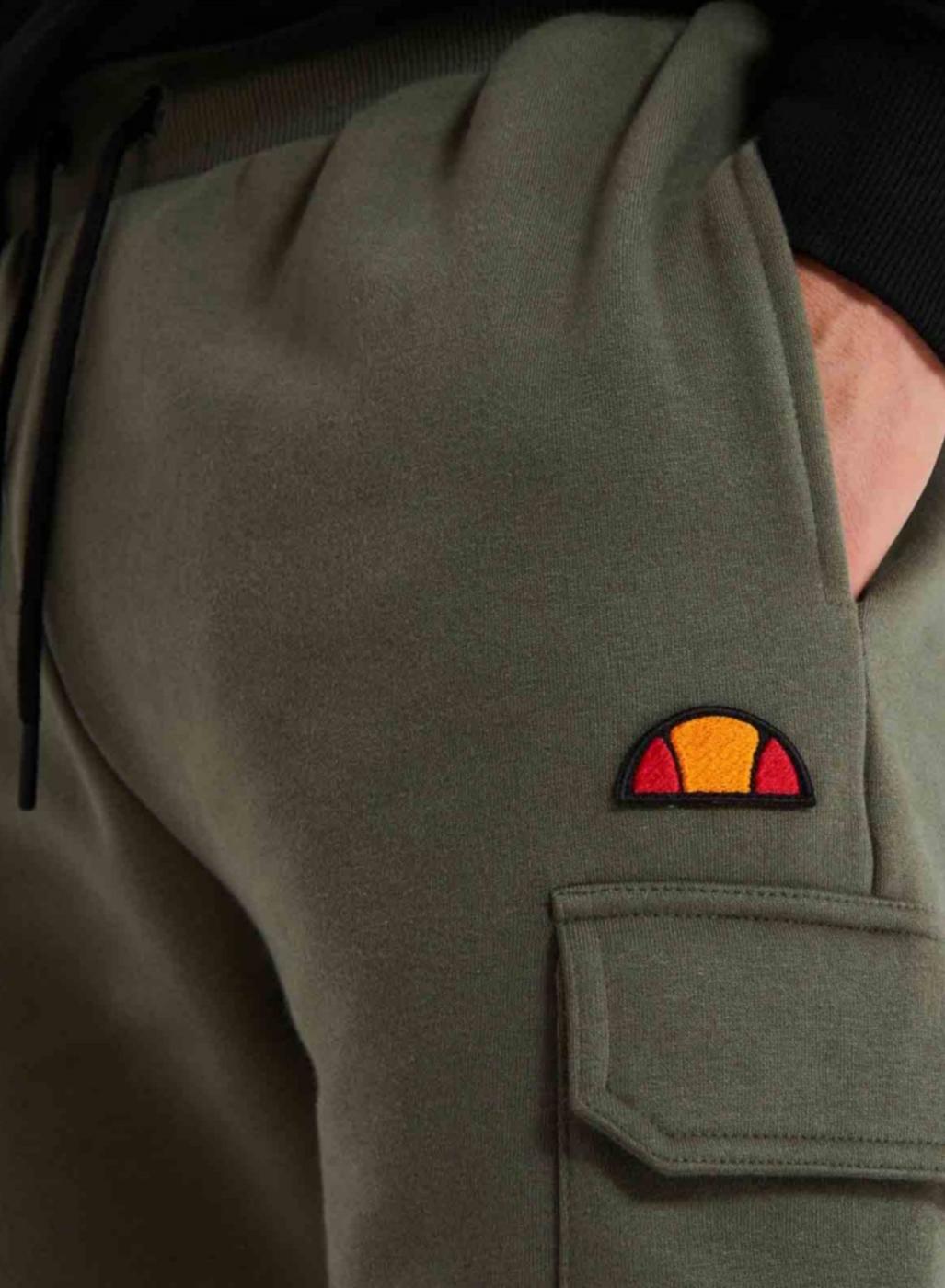 ELLESSE PANTALÓN CARGO LECLERC VERDE