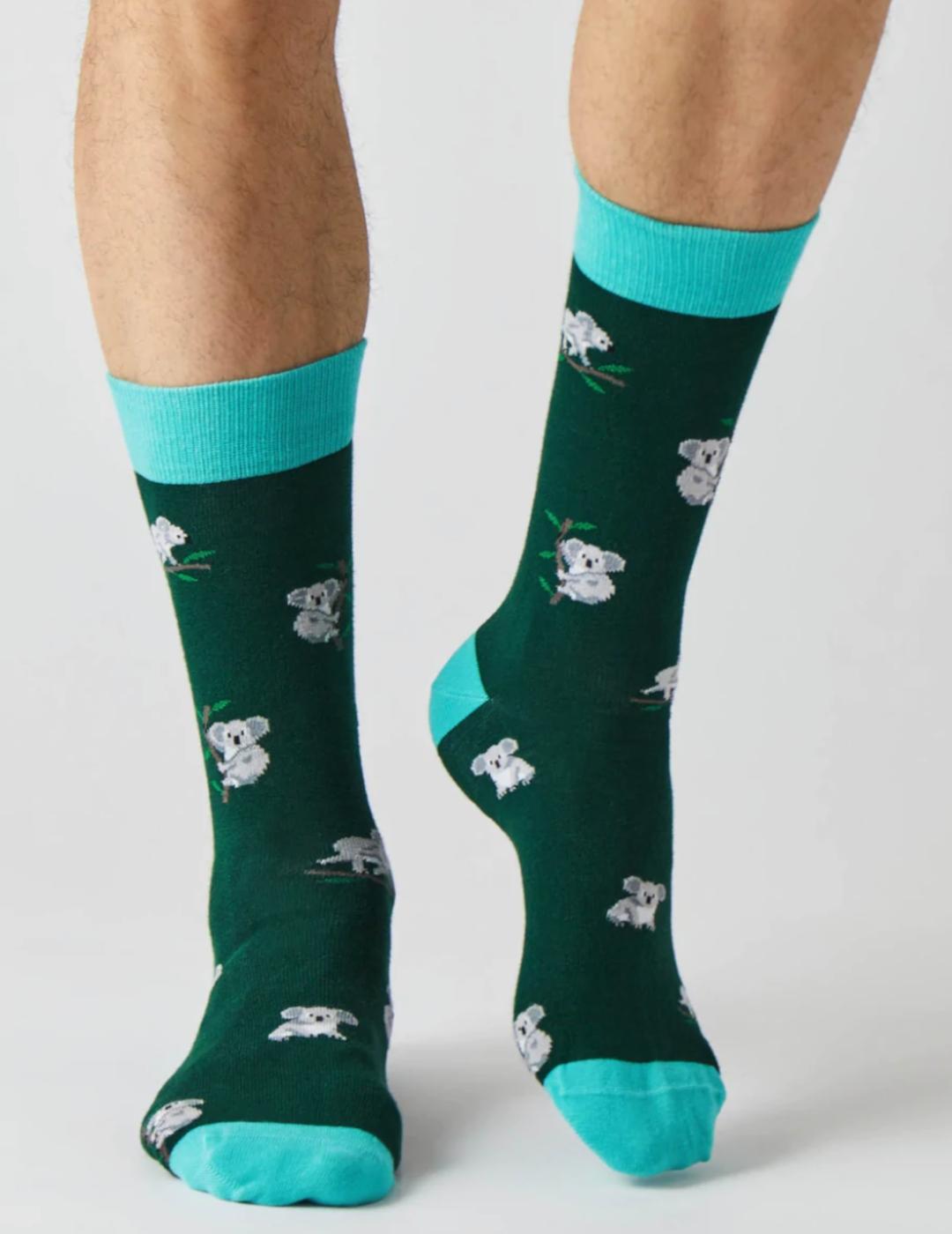 BESOCKSKIDS BEKOALA VERDE