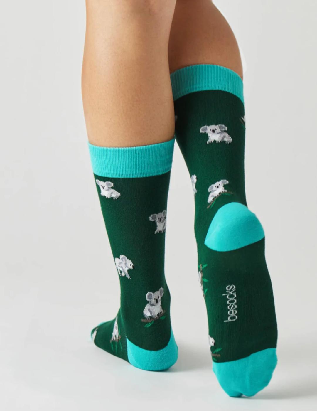 BESOCKSKIDS BEKOALA VERDE