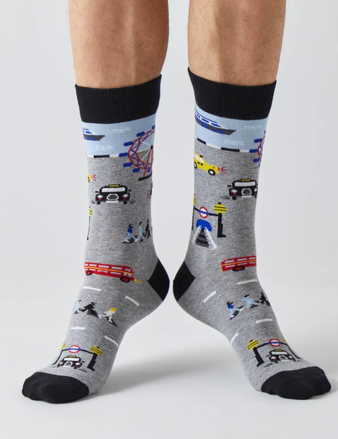 BESOCKS BELONDON GRIS