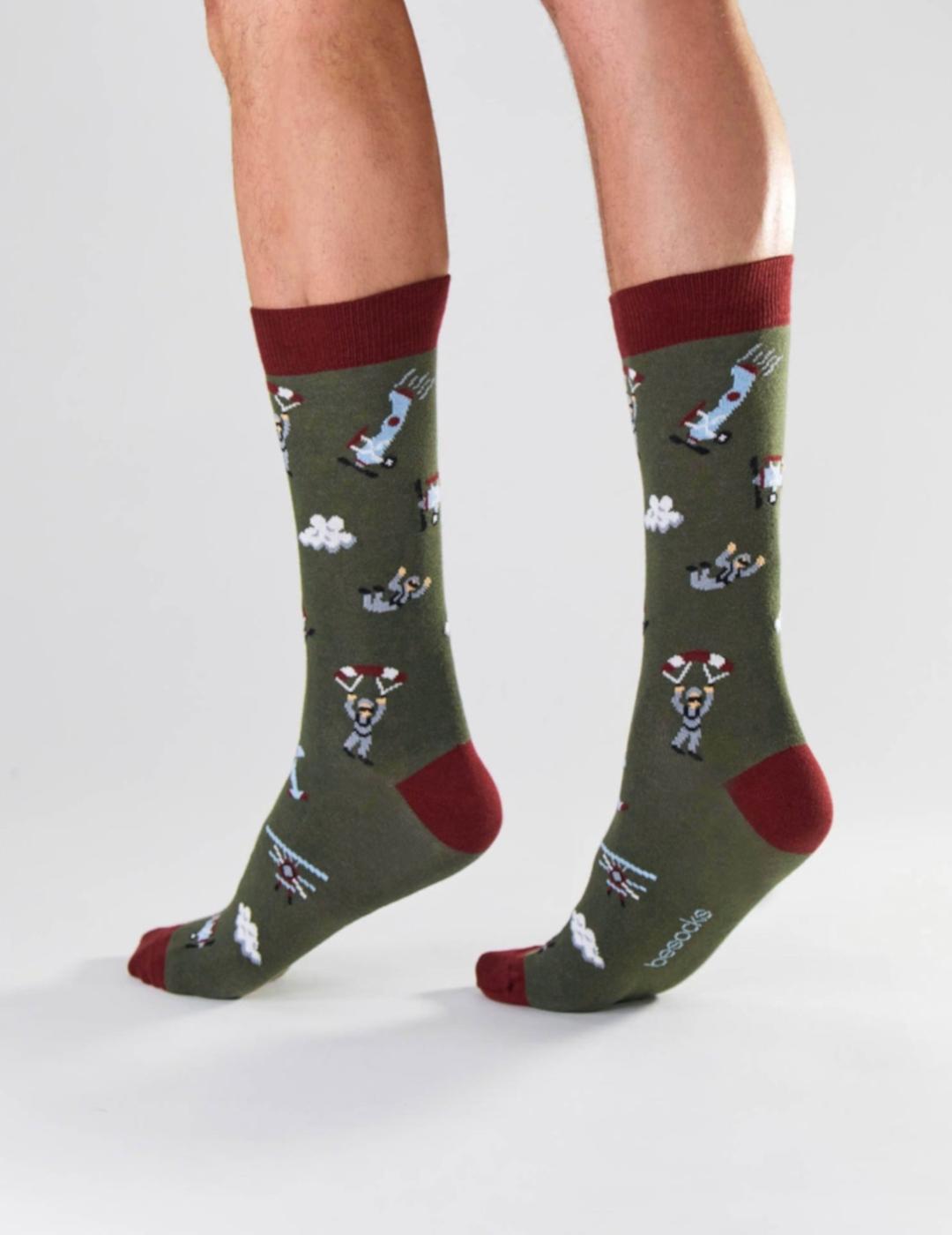 BESOCKS BEPARACHUTING VERDE