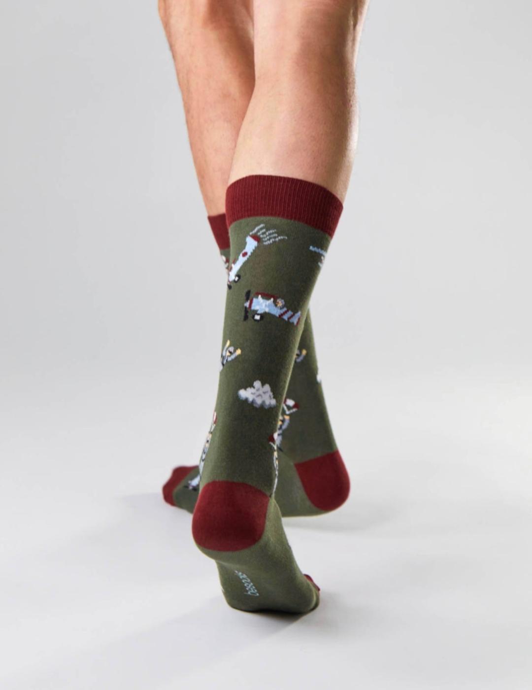 BESOCKS BEPARACHUTING VERDE