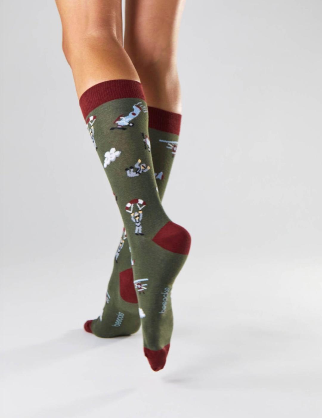 BESOCKS BEPARACHUTING VERDE