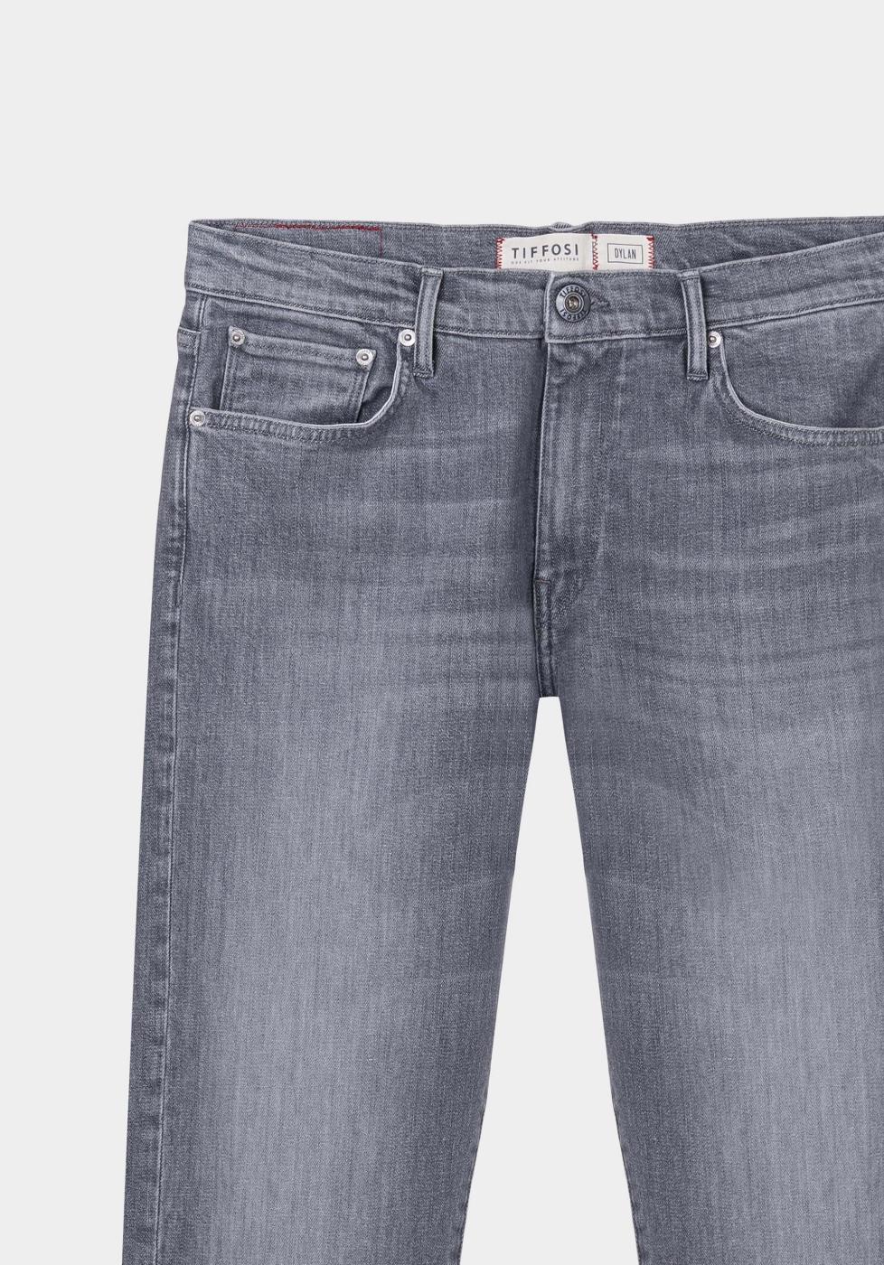 TIFFOSI JEANS DYLAN 43 TAPERED GRIS