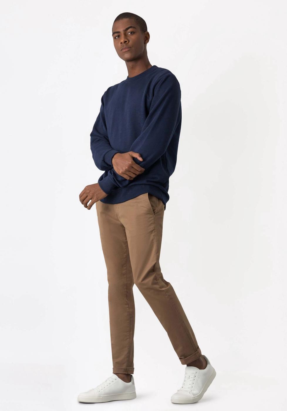 TIFFOSI CHINO SLIM FIT CAMEL