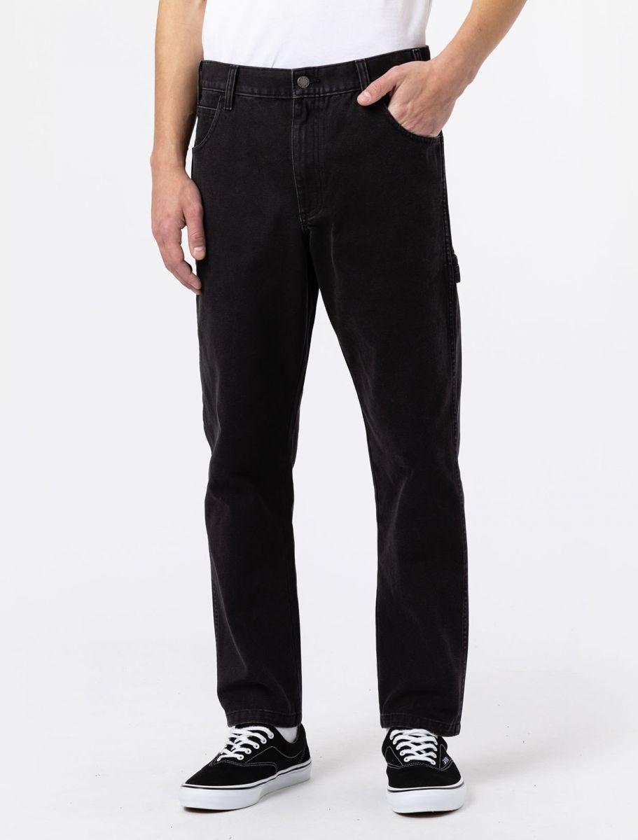 DICKIES PANTALÓN NEGRO CARPENTER STONE WASHED