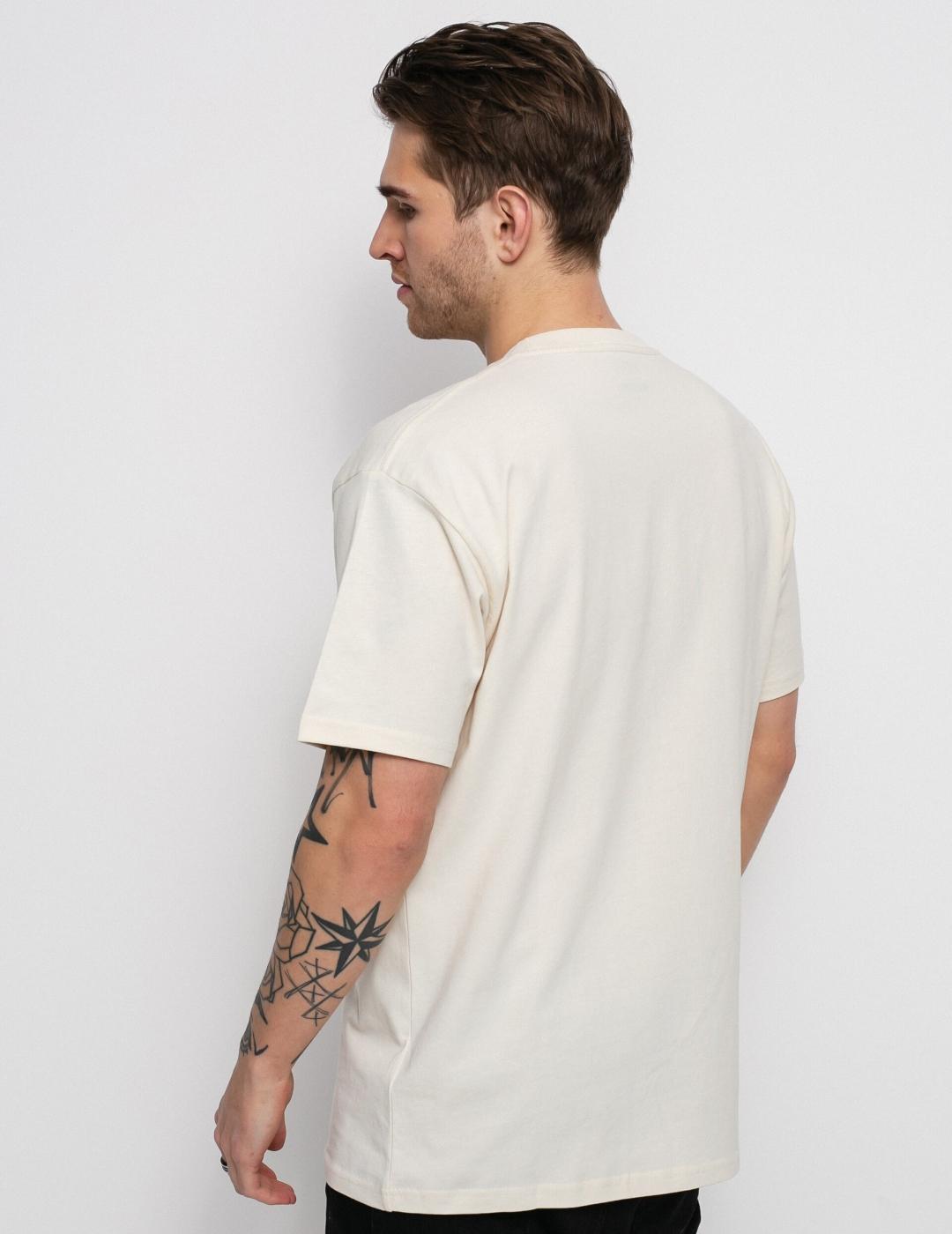 VANS CAMISETA PATCH POCKET BEIGE
