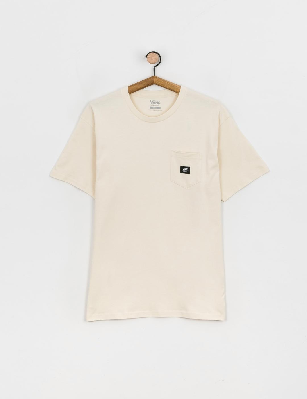 VANS CAMISETA PATCH POCKET BEIGE