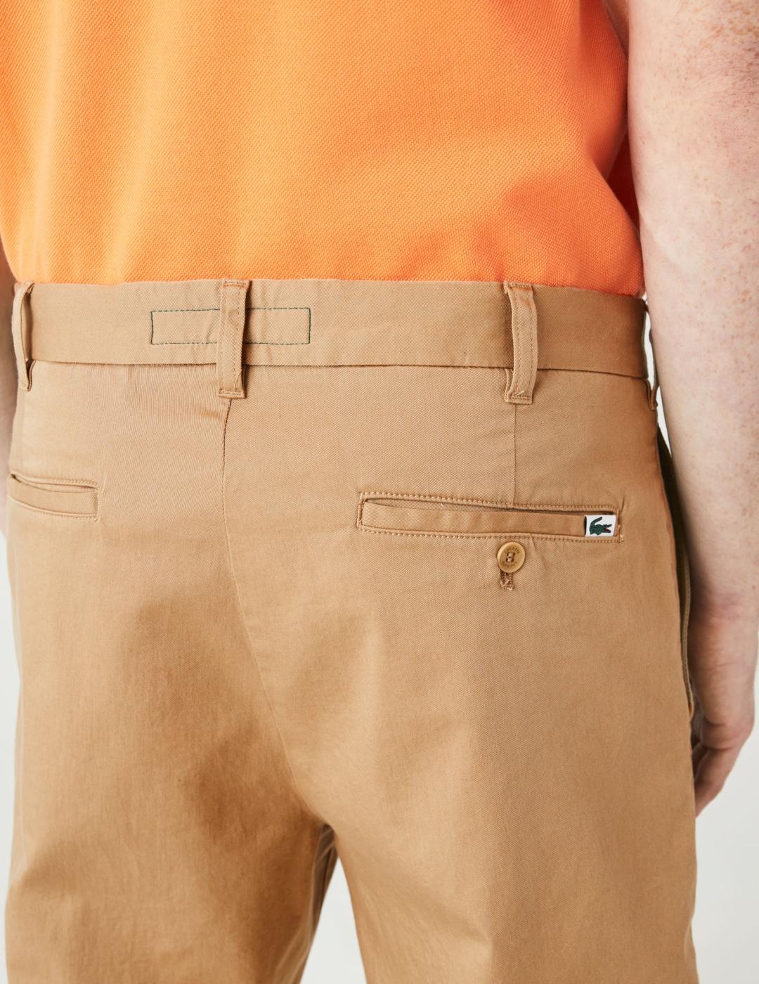 LACOSTE CHINO LEISURE BEIGE