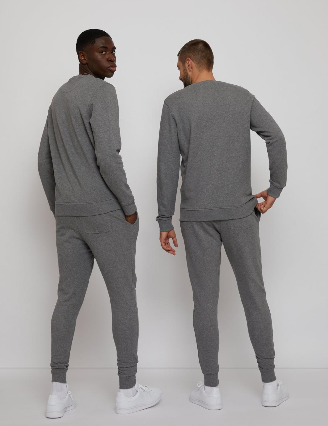 LYLE&SCOTT SUDADERA GRIS