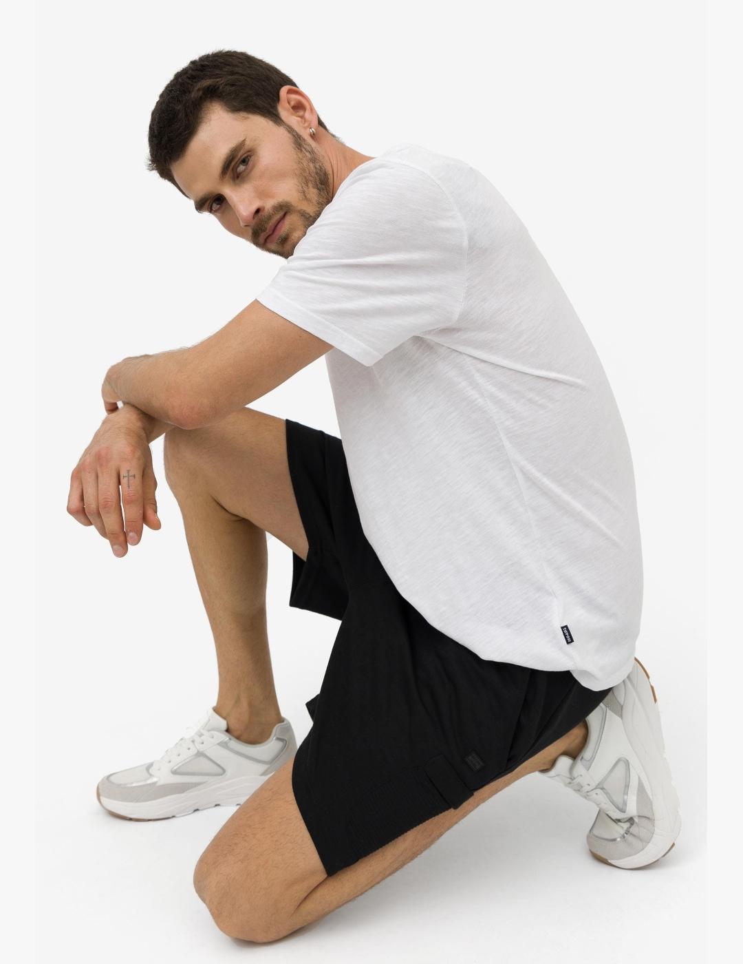 TIFFOSI BERMUDAS FLEECE NEGRO