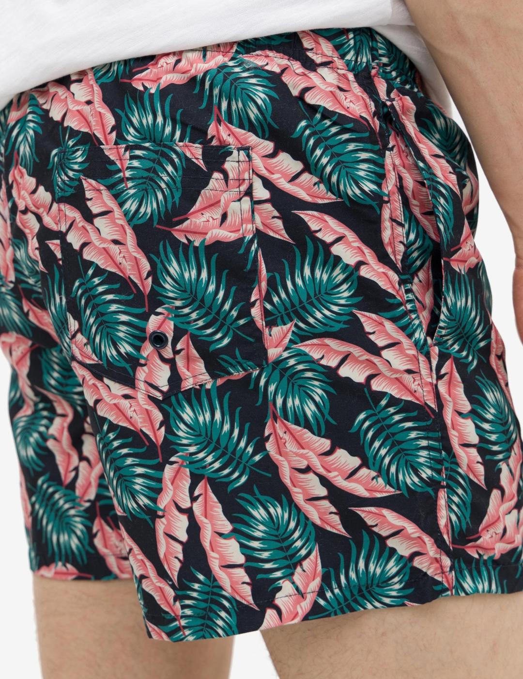 TIFFOSI BAÑADOR ESTAMPADO AZUL