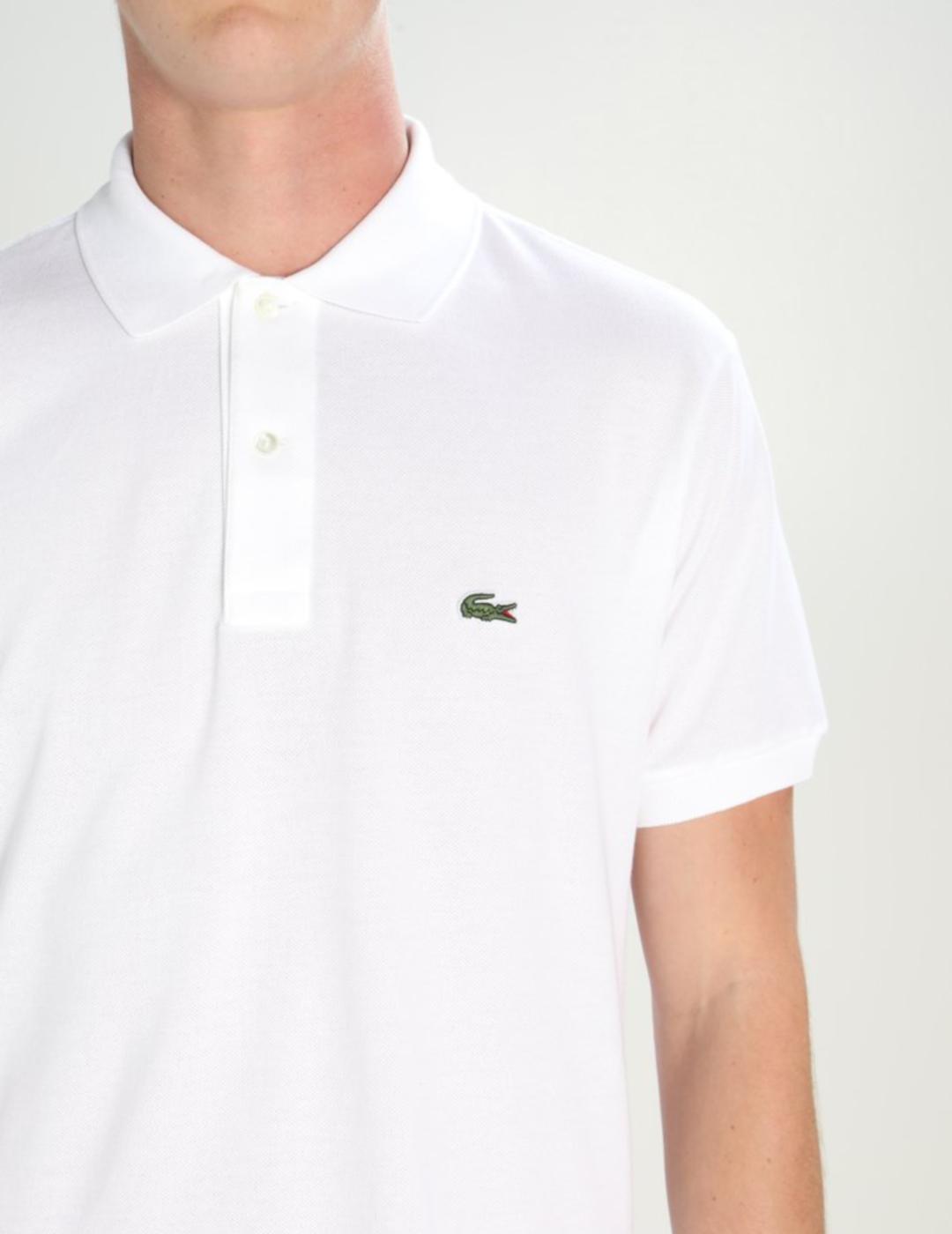 LACOSTE POLO BLANCO CLASSIC FIT