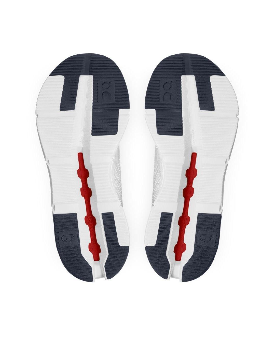 ON RUNING CLOUDNOVA BLANCA ROJA