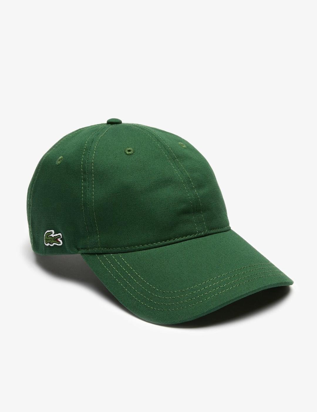 LACOSTE GORRA VERDE