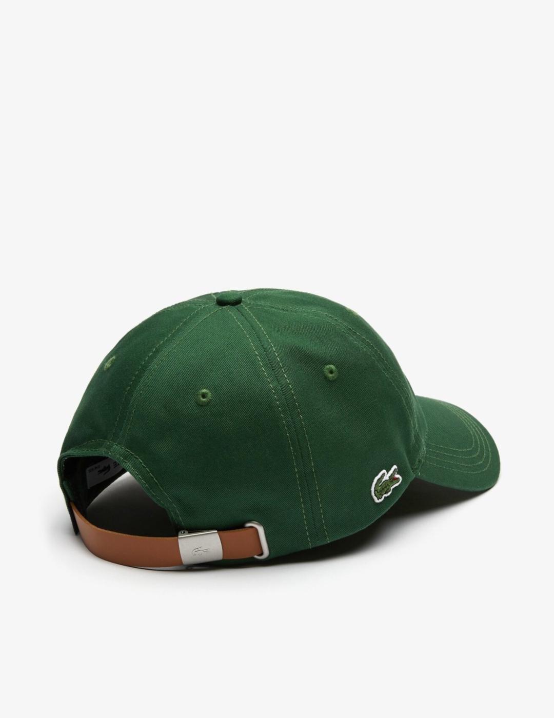 LACOSTE GORRA VERDE