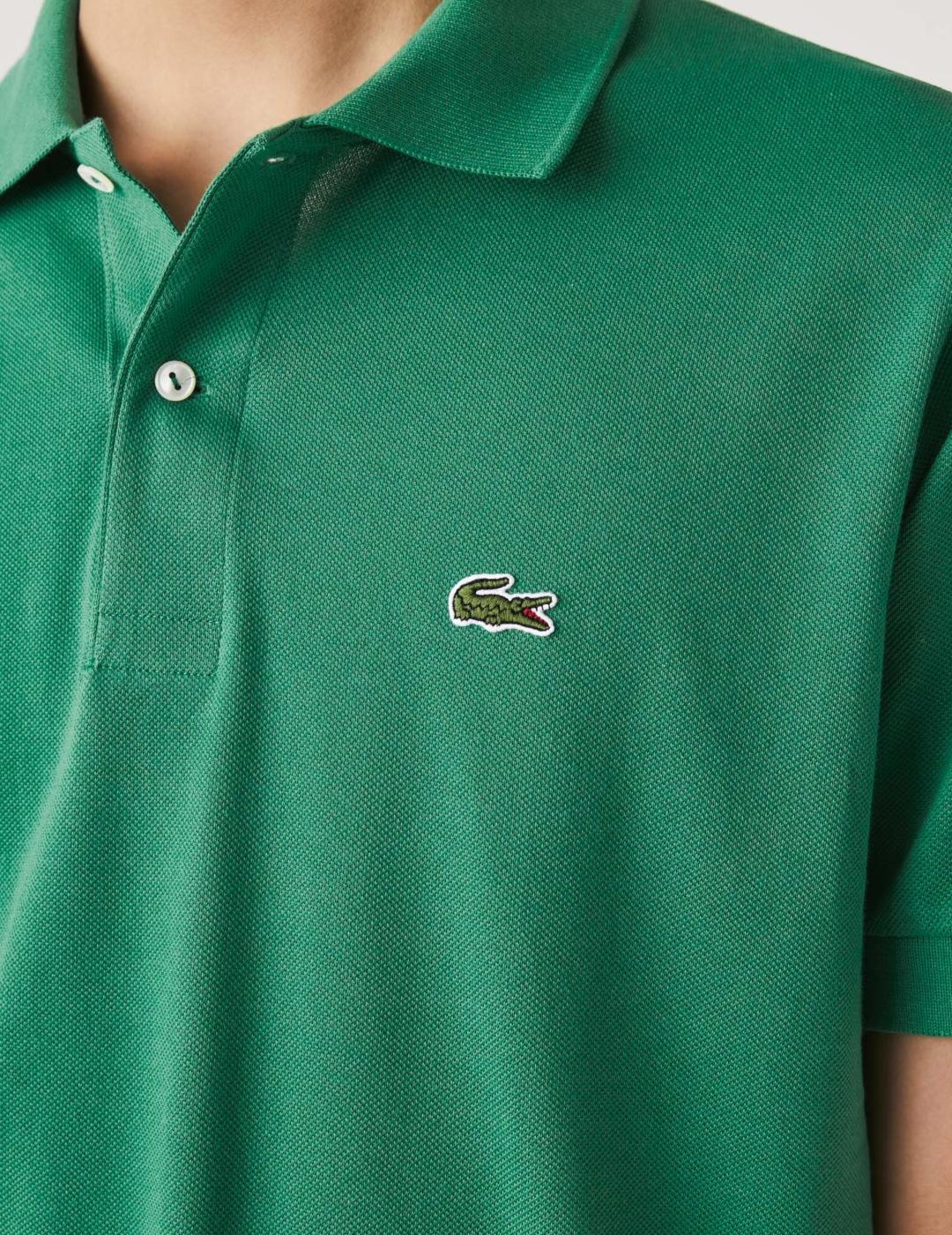 LACOSTE POLO VERDE CLASSIC FIT