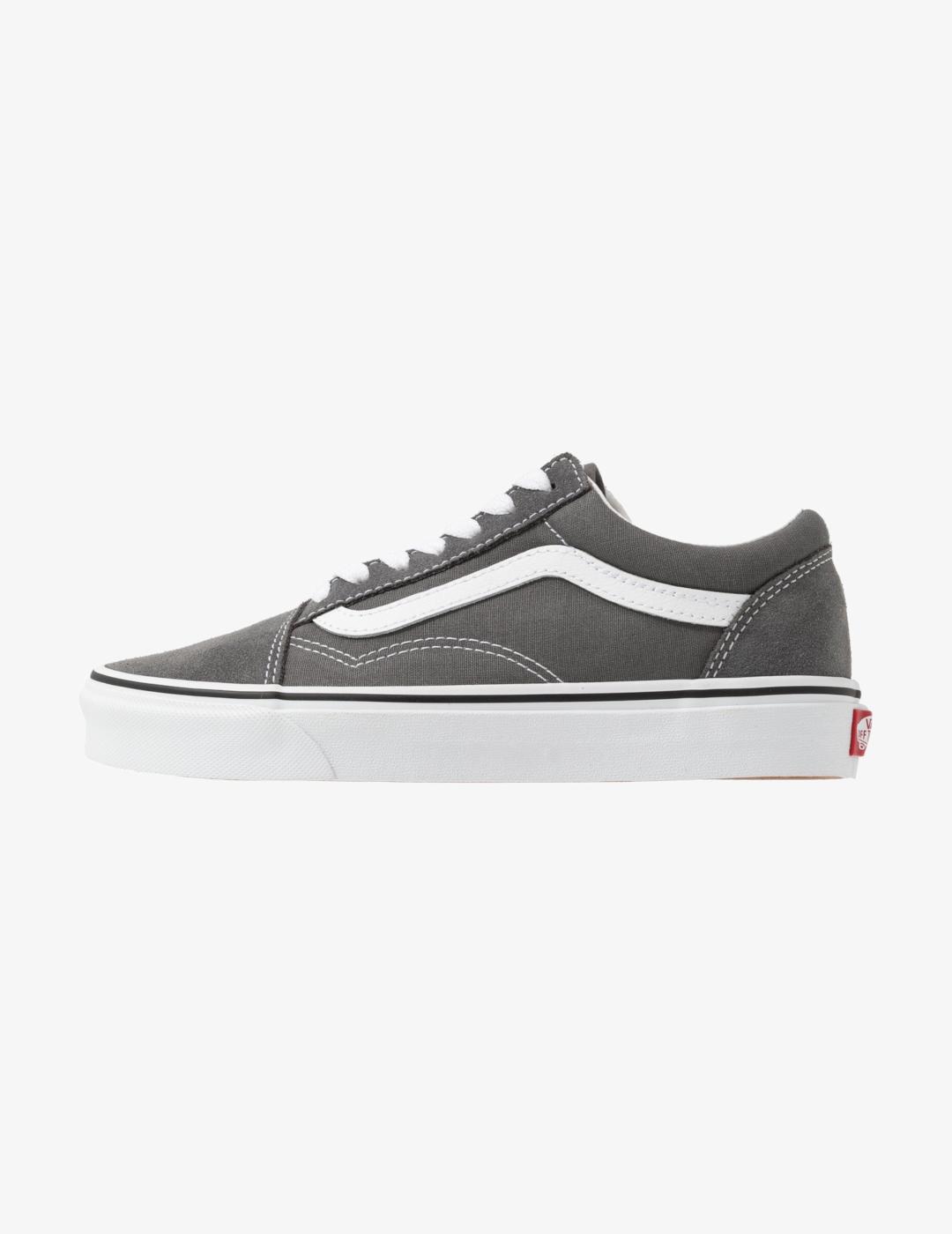 VANS OLD SKOOL PEWTER TRUE WHITE GRIS