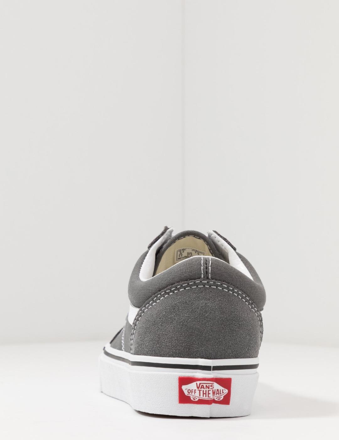 VANS OLD SKOOL PEWTER TRUE WHITE GRIS