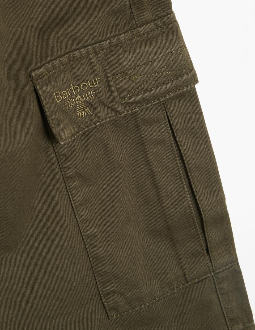 BARBOUR SHORT CARGO OLIVA