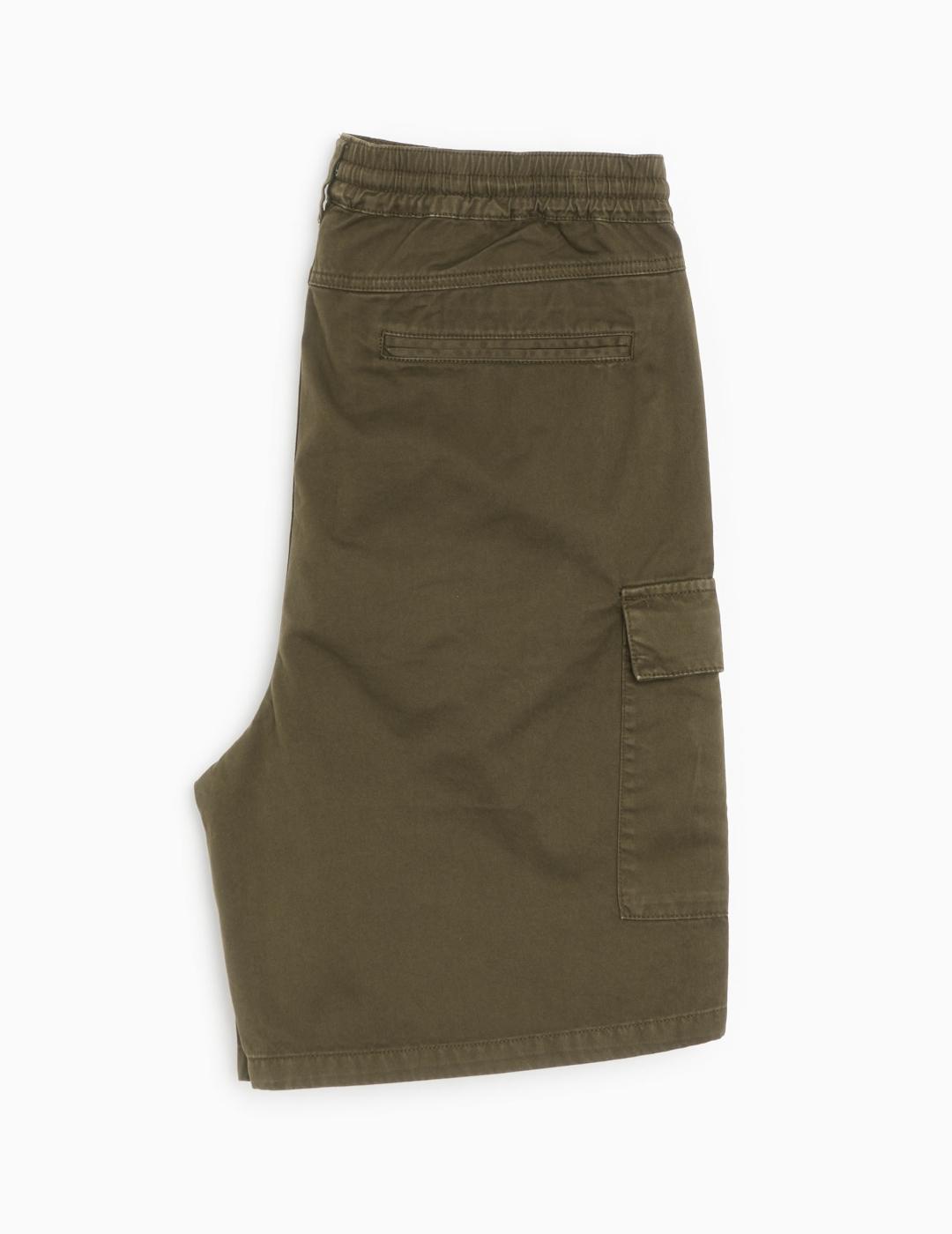 BARBOUR SHORT CARGO OLIVA