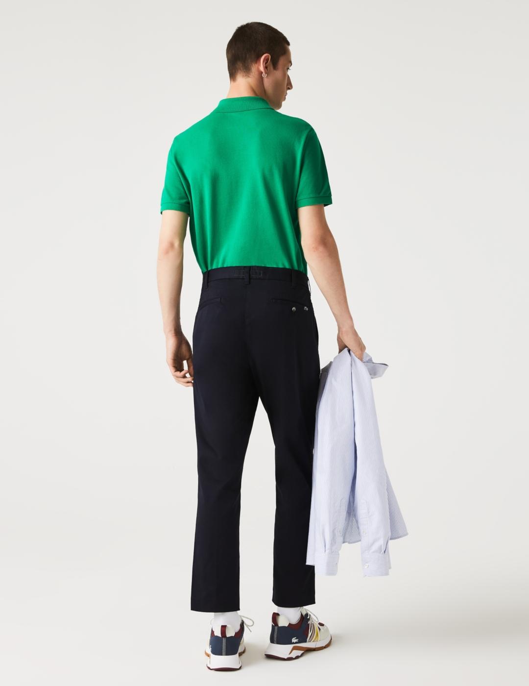 LACOSTE CHINO MARINO
