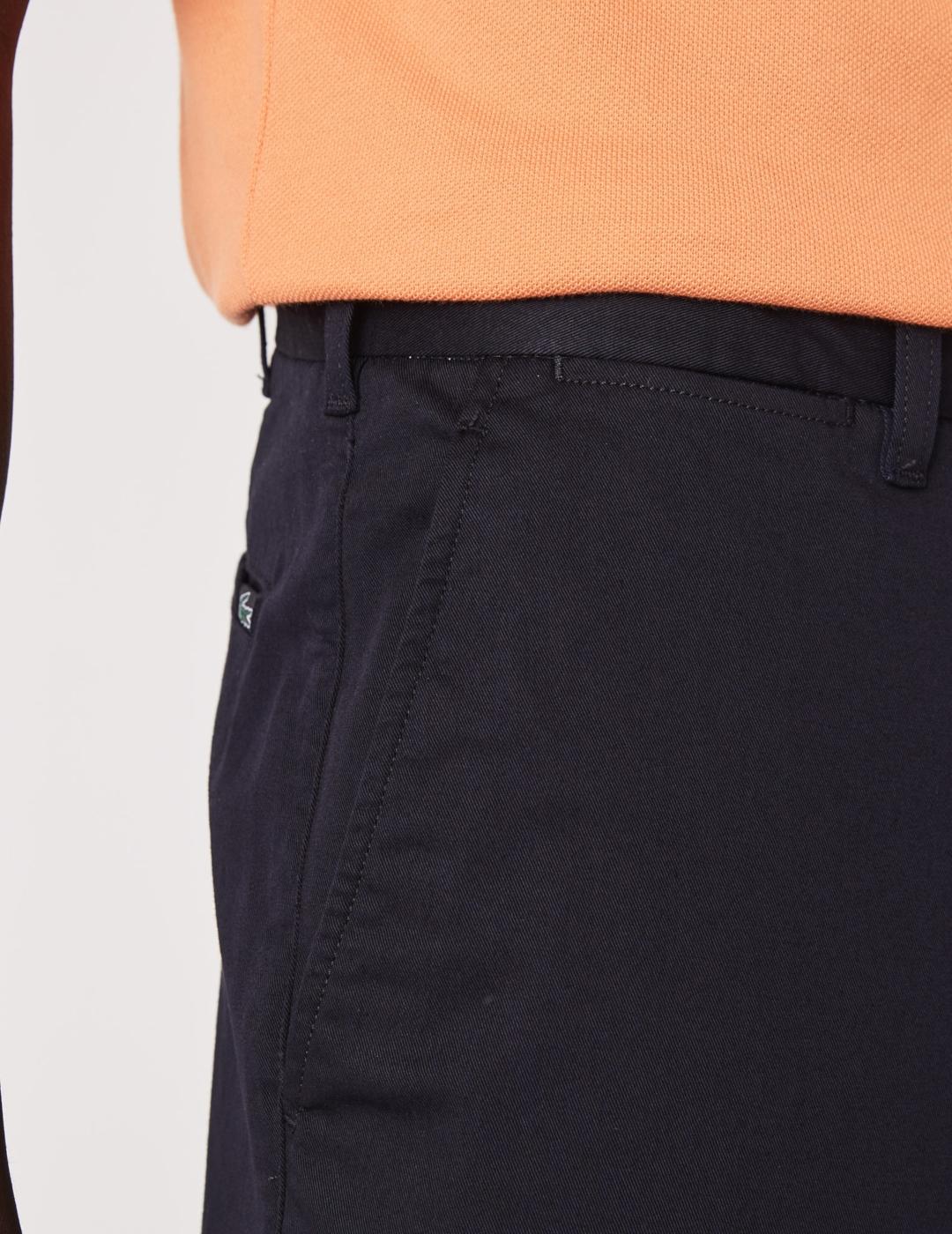 LACOSTE CHINO MARINO