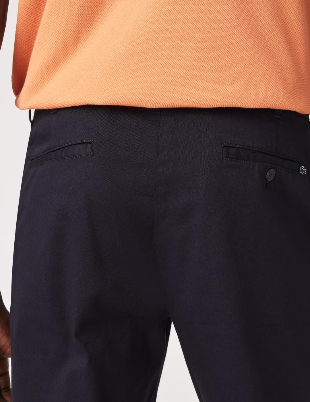 LACOSTE CHINO MARINO