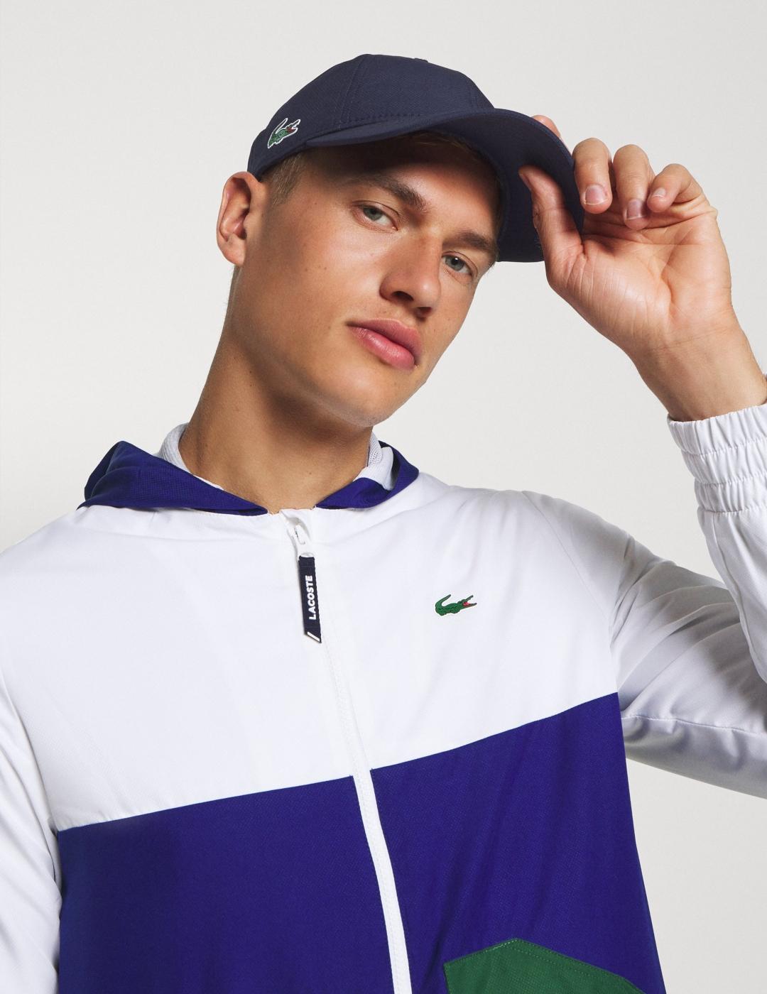 LACOSTE GORRA MARINO LISO