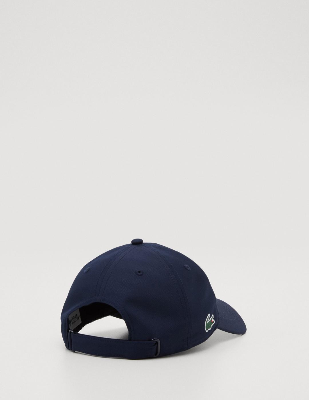 LACOSTE GORRA MARINO LISO