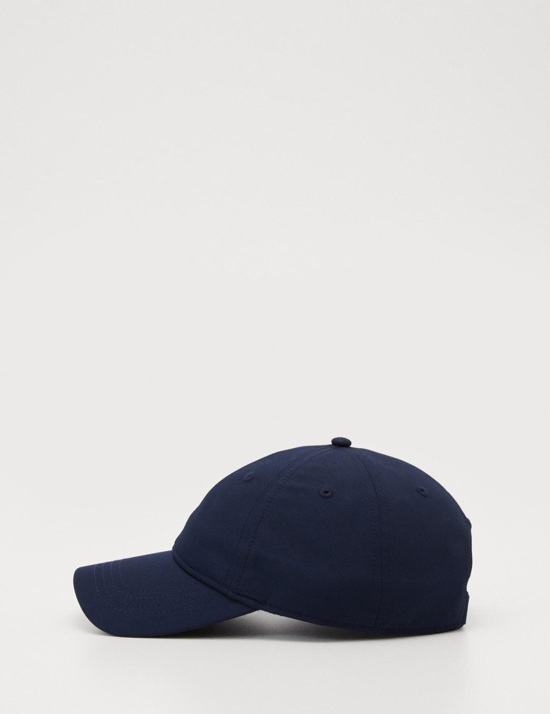 LACOSTE GORRA MARINO LISO