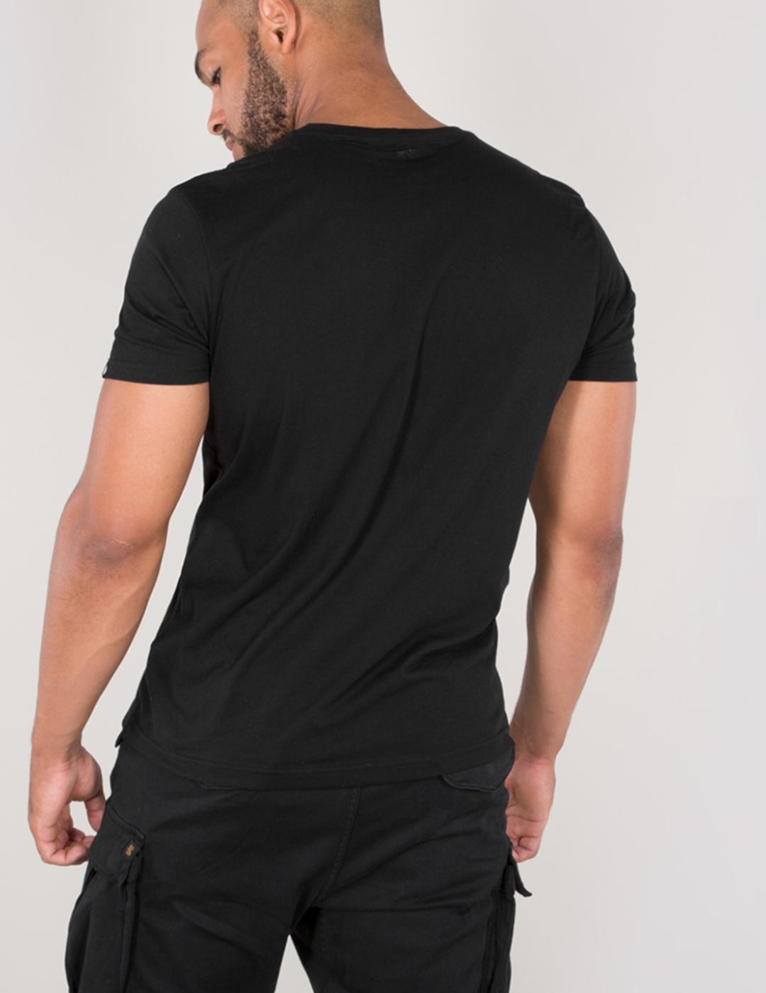 ALPHA CAMISETA SMALL LOGO NEGRA