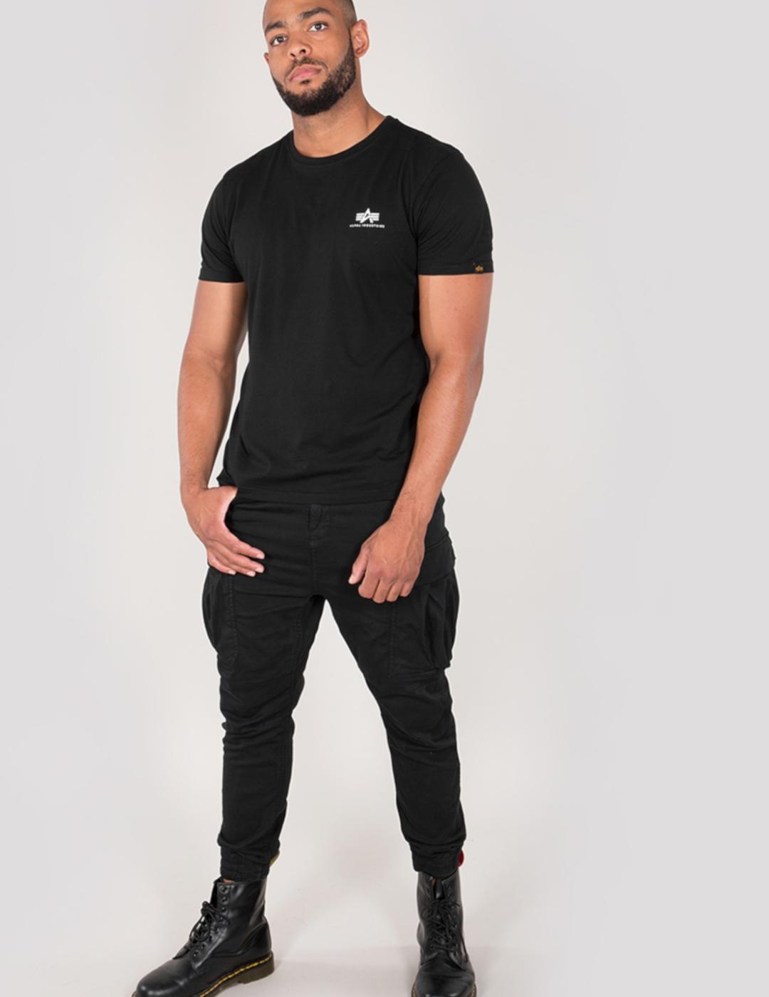 ALPHA CAMISETA SMALL LOGO NEGRA