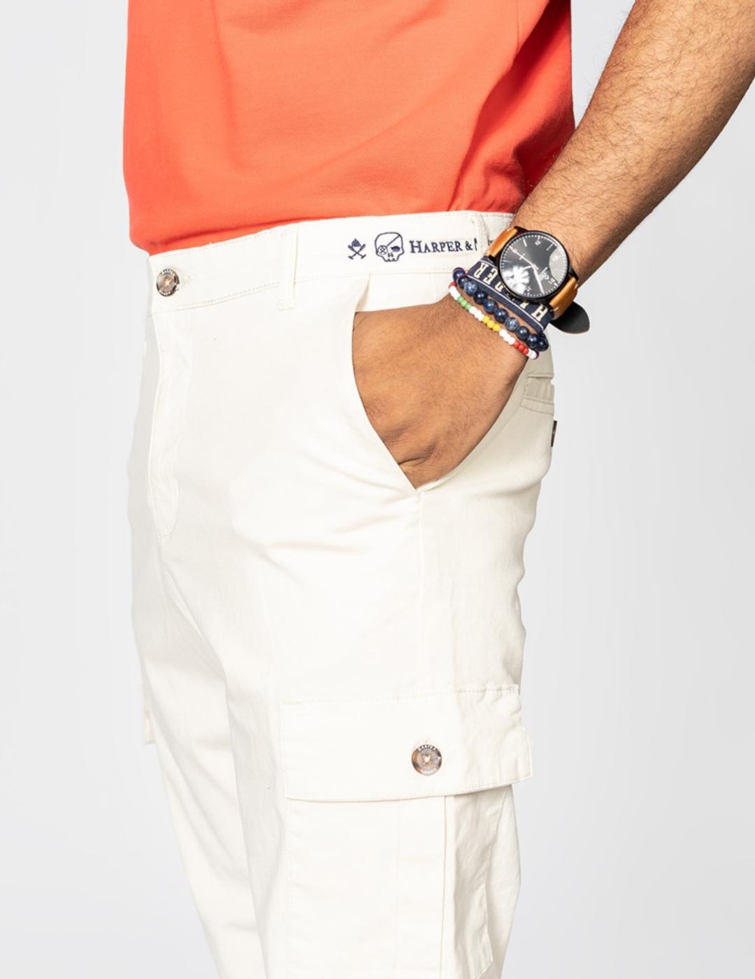 HARPER PANTALÓN CARGO RAW