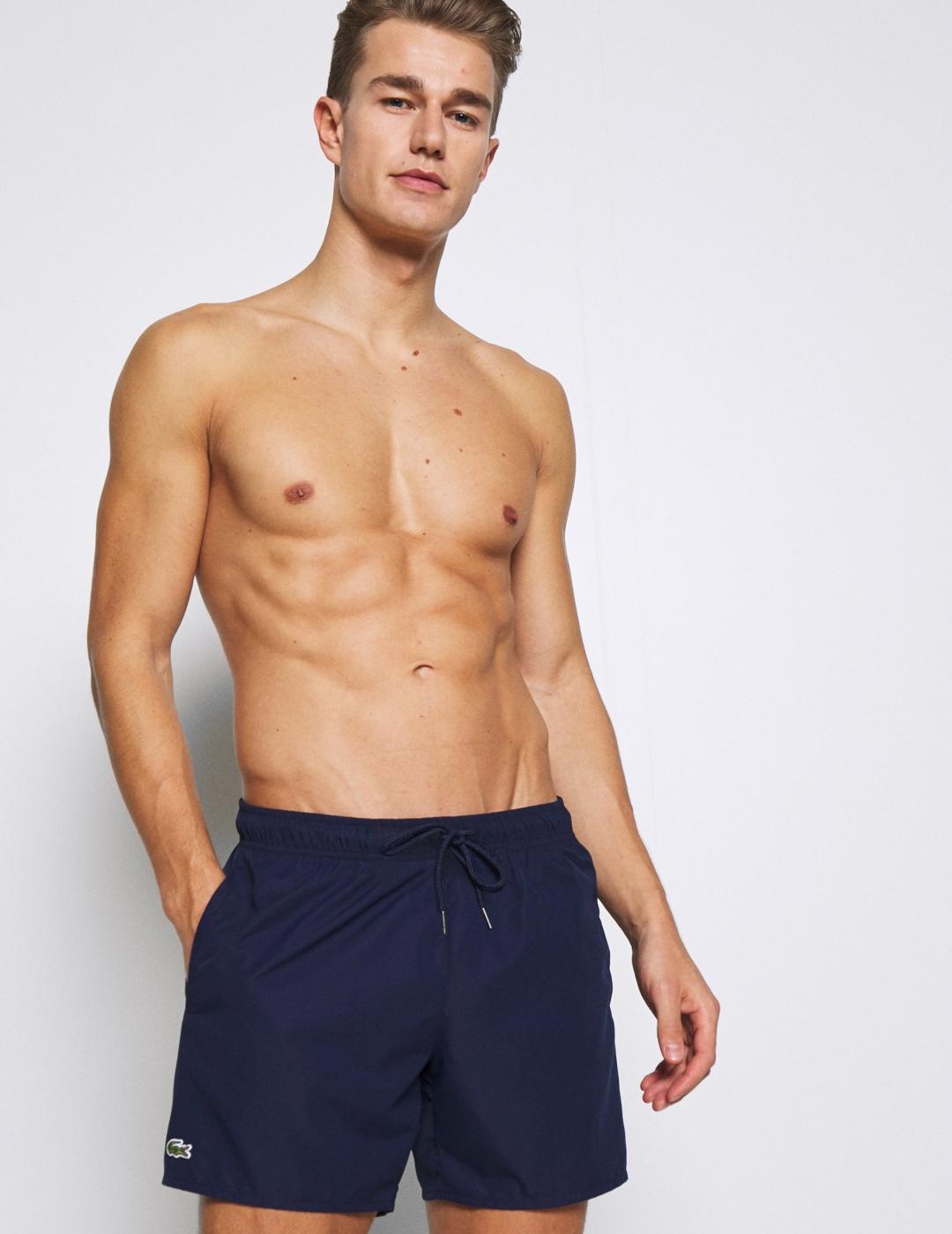 LACOSTE BAÑADOR MARINO