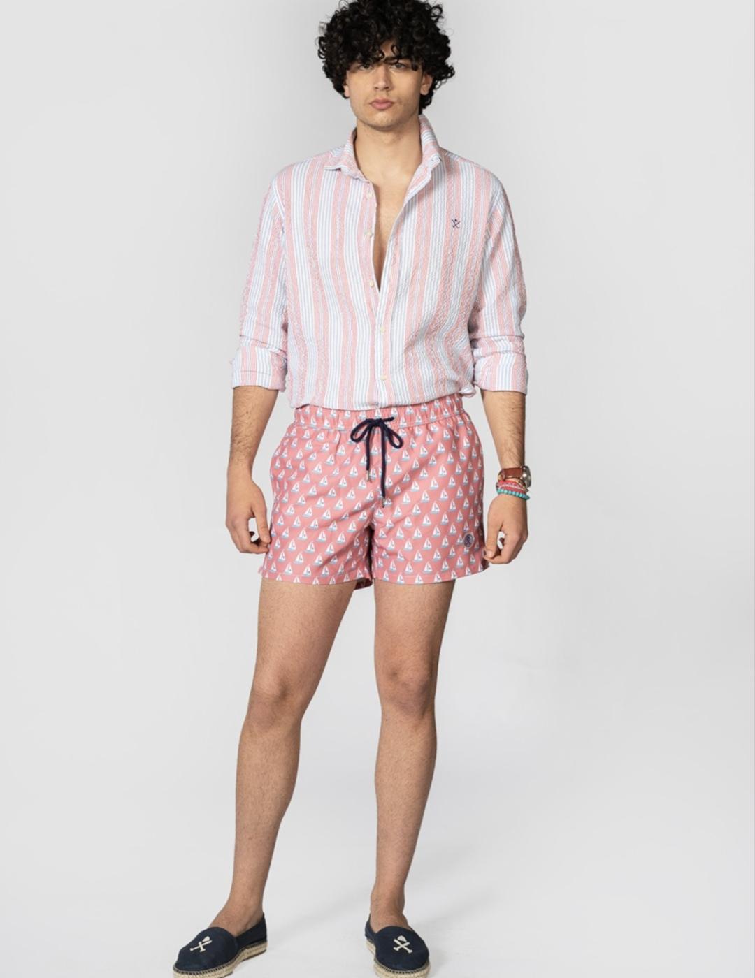 HARPER BAÑADOR SAILBOAT ICON CORAL